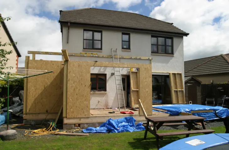 Home addition and outdoor structure